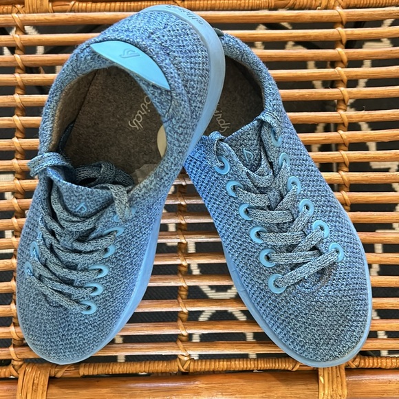 EUC allbirds Tree Pipers Womens Bouyant Blue Sz 8 - Picture 13 of 14